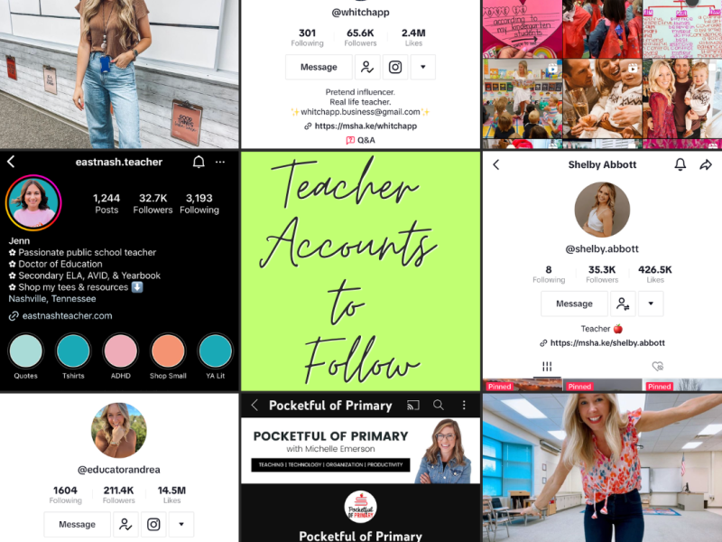 Teacher Accounts You Must&nbsp;Follow